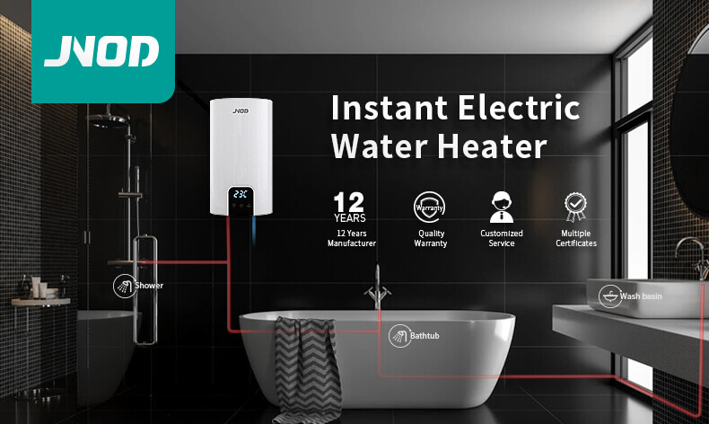 JNOD's multi points hot water supply