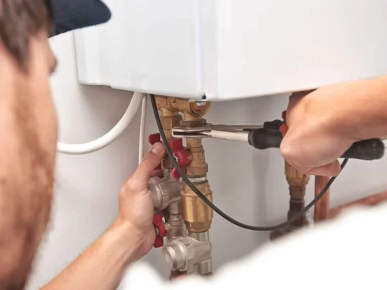 descaling tankless water heater