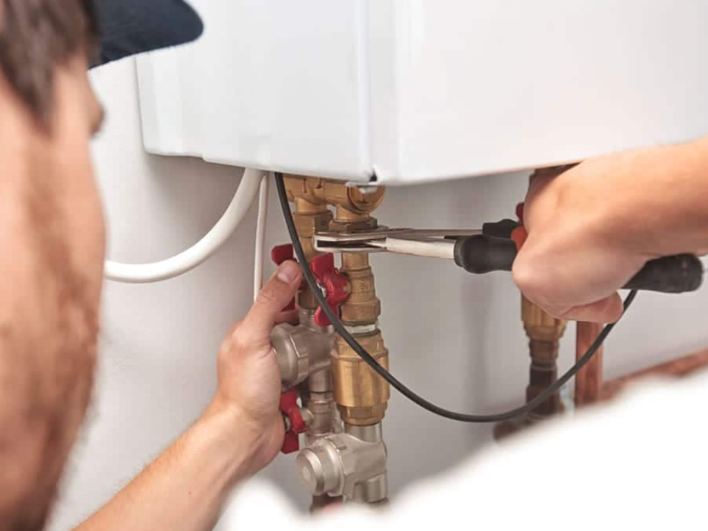 descaling tankless water heater