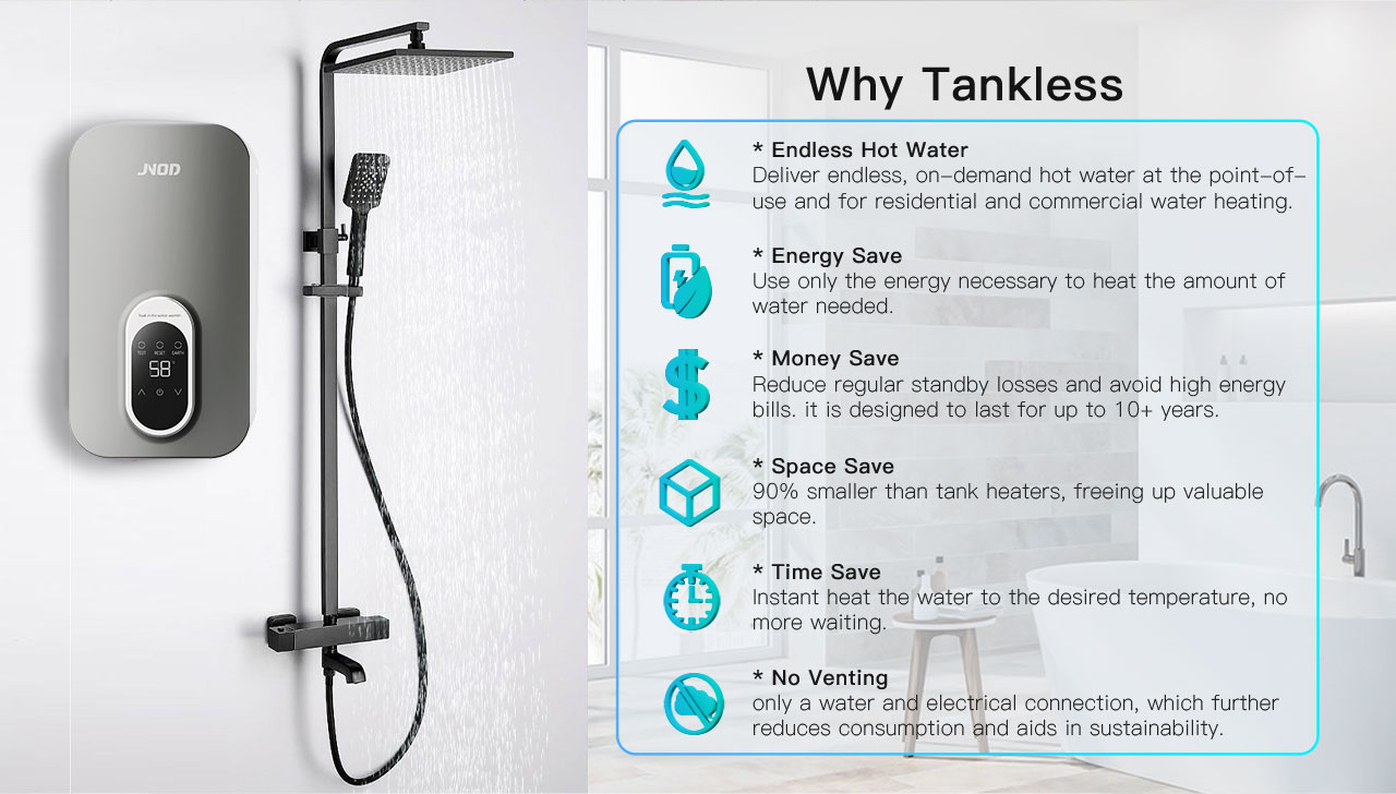 QE-T tanklwss shower water heater detail-8